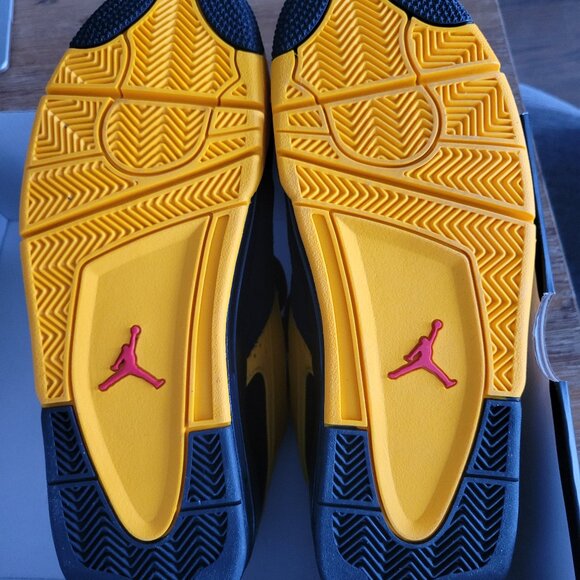 Jordan 4 RM Black/Yellow | Men’s 10.5 | New - Picture 11 of 14